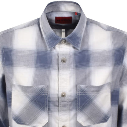 HUGO Erato Long Sleeve Shirt Blue