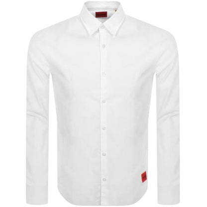 HUGO Ero3 W Long Sleeve Shirt White