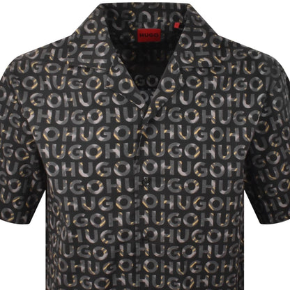 HUGO Espino Shirt Black