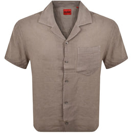 HUGO Exolino Shirt Light Brown