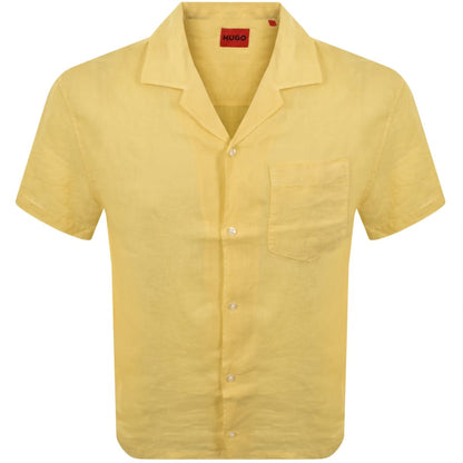 HUGO Exolino Shirt Yellow