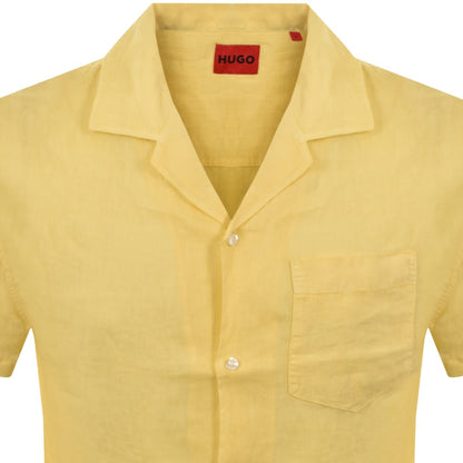 HUGO Exolino Shirt Yellow