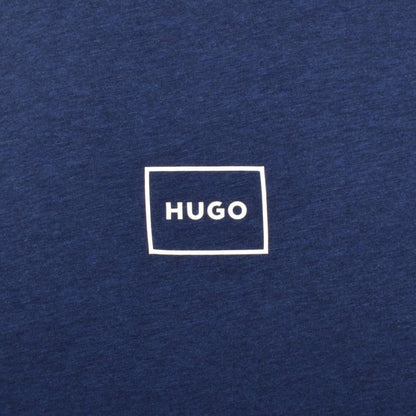 HUGO Laze Long Sleeve T Shirt Blue