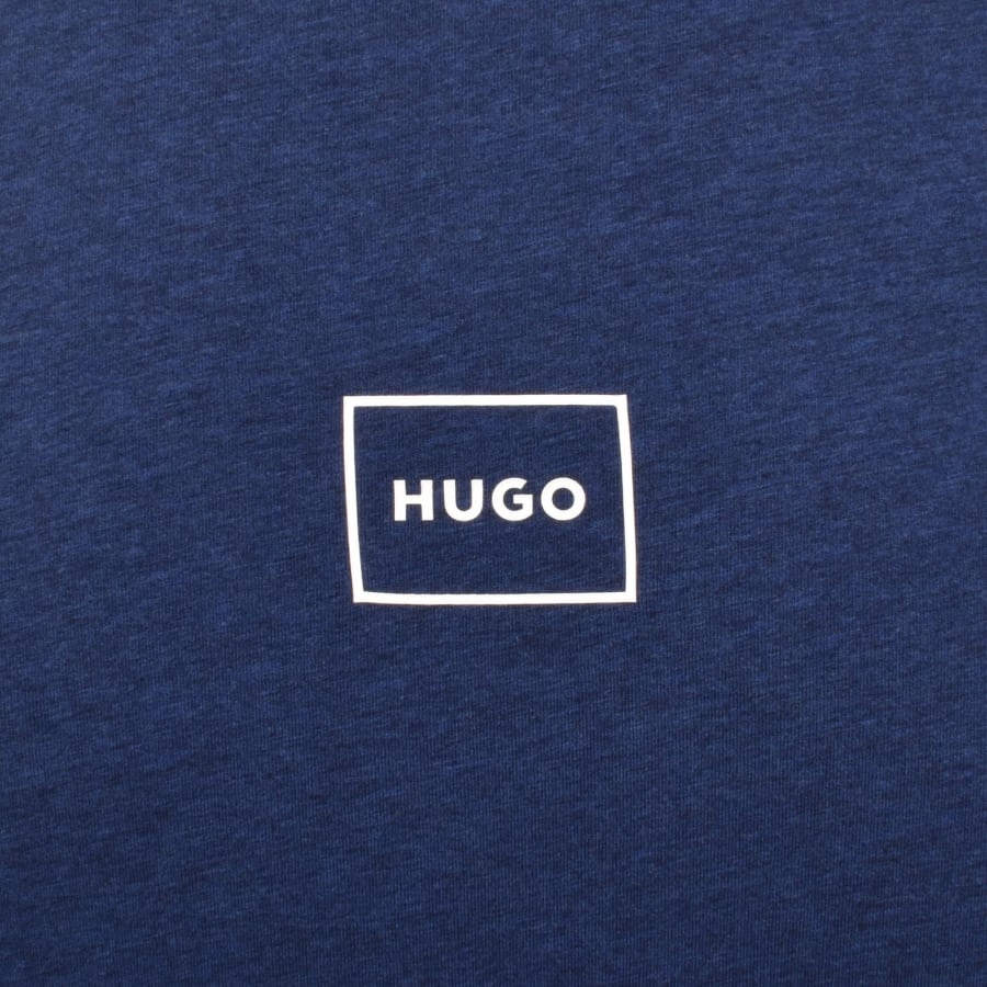 HUGO Laze Long Sleeve T Shirt Blue