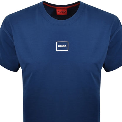 HUGO Laze T Shirt Dark Blue