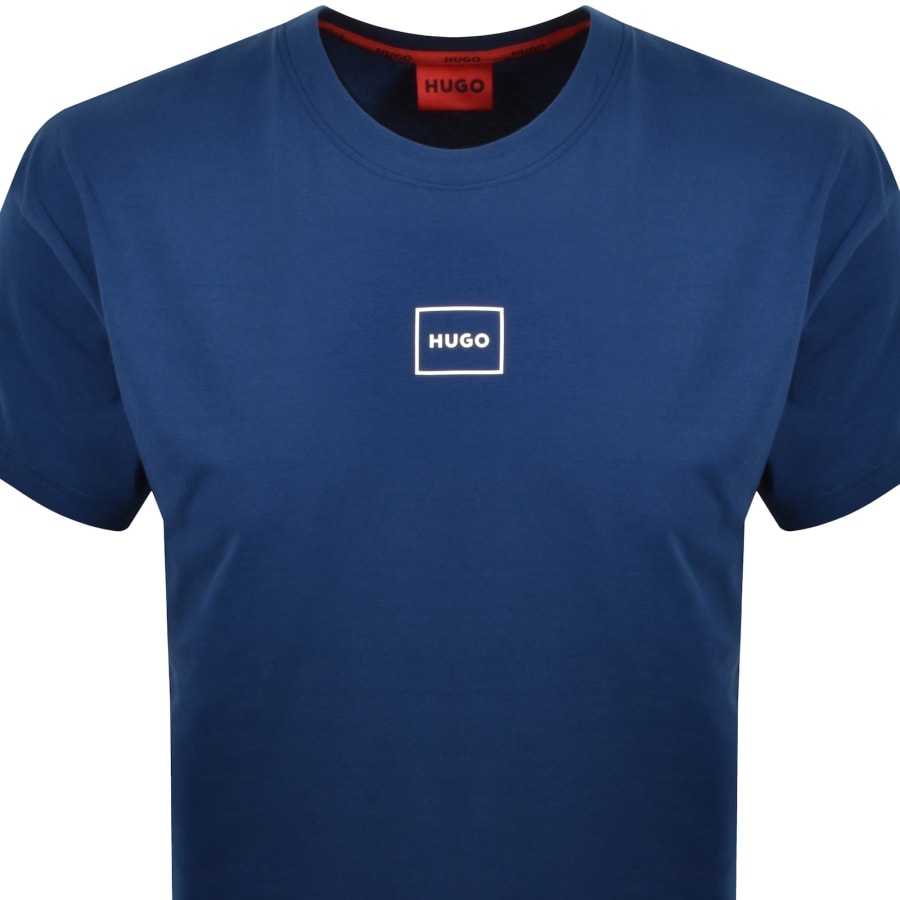 HUGO Laze T Shirt Dark Blue