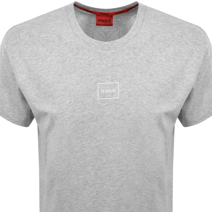 HUGO Laze T Shirt Light Pastel Grey