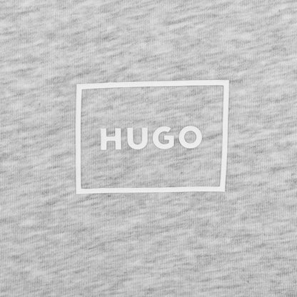 HUGO Laze T Shirt Light Pastel Grey