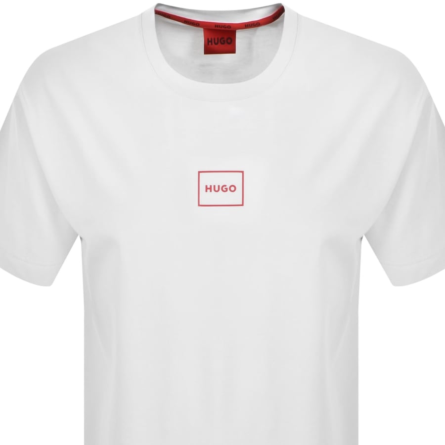 HUGO Laze T Shirt White