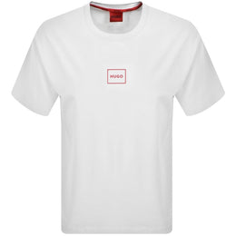 HUGO Laze T Shirt White
