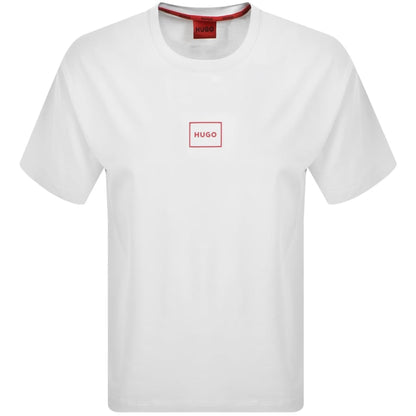 HUGO Laze T Shirt White