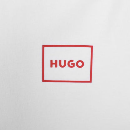 HUGO Laze T Shirt White