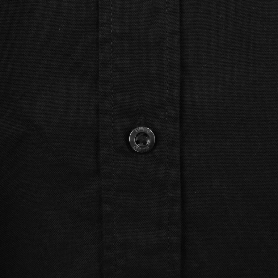 HUGO Long Sleeved Evito Shirt Black