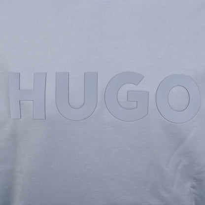 HUGO Oversized Ditchle Hoodie Light Blue