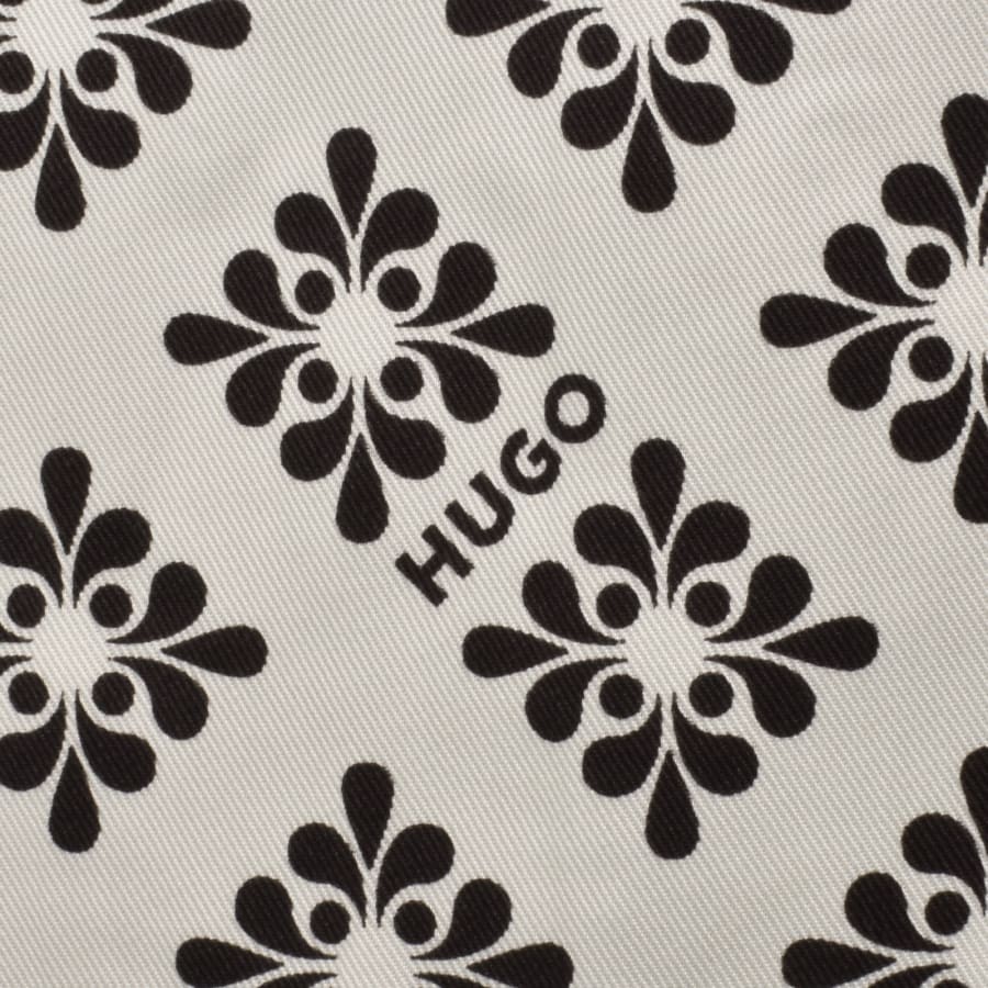 HUGO Oversized Short Sleeve Espino Shirt White