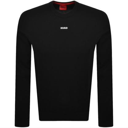 HUGO San Cassius Knit Jumper Black