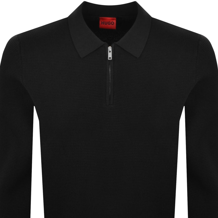 HUGO San Pauley Knit Jumper Black