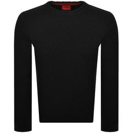HUGO Syer Jumper Black