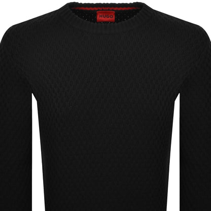 HUGO Syer Jumper Black