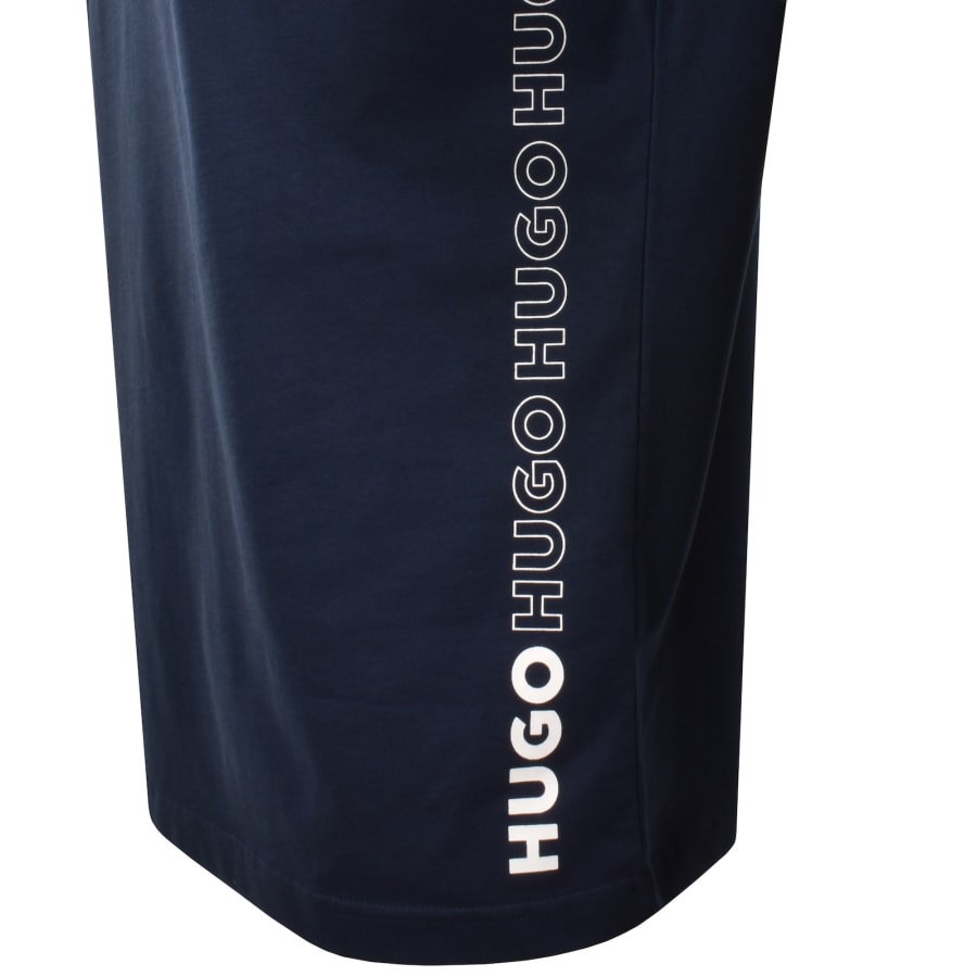 HUGO Tiki Beach T Shirt Navy