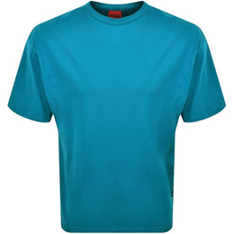 HUGO Tiki T Shirt Blue