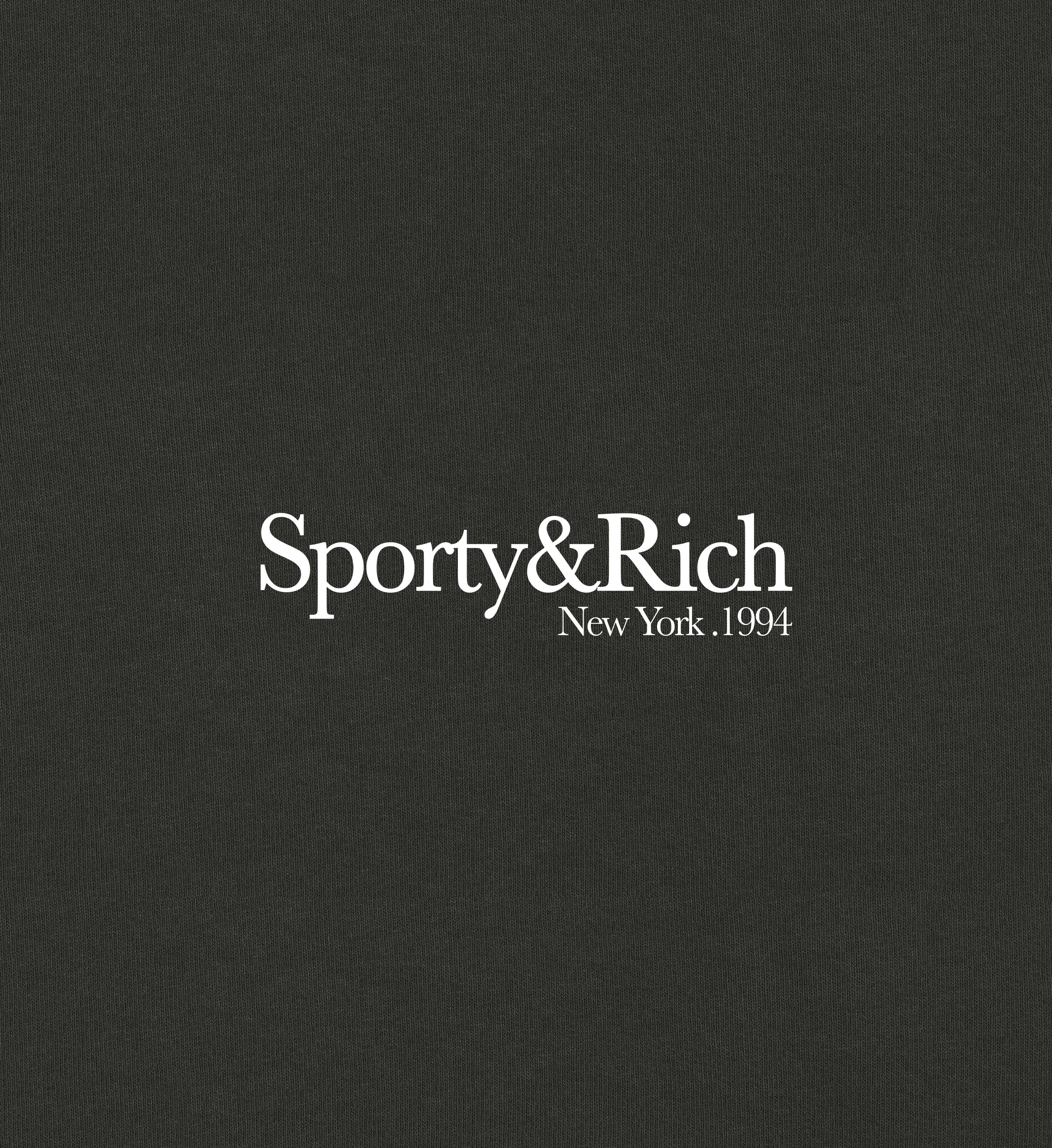 HWCNY Gym Short - Faded Black/White