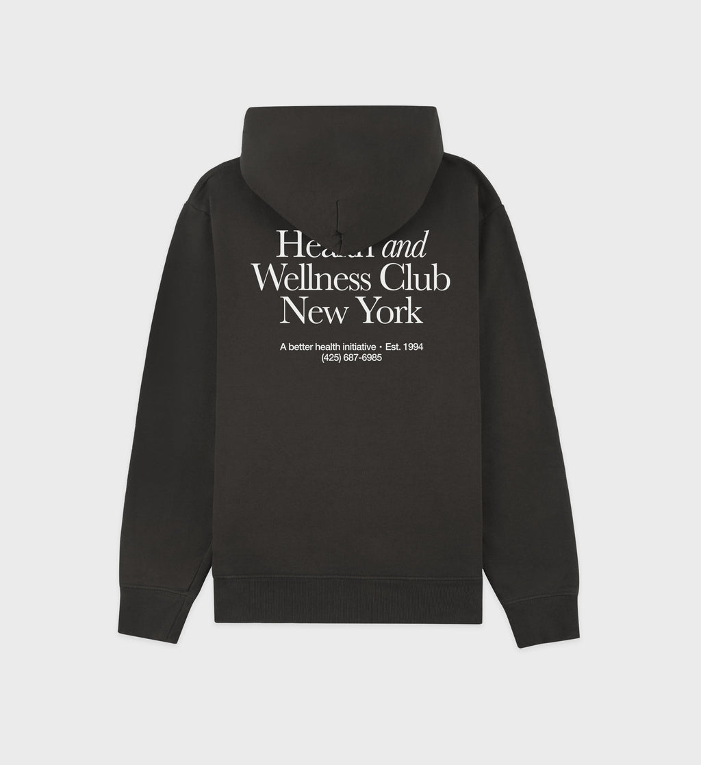 HWCNY Hoodie - Faded Black/White