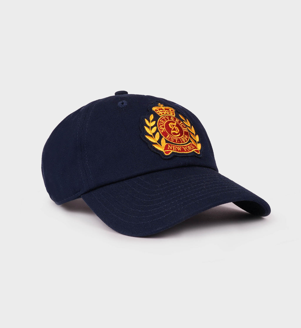 H&W Crest Hat - Navy/Ruby/Gold