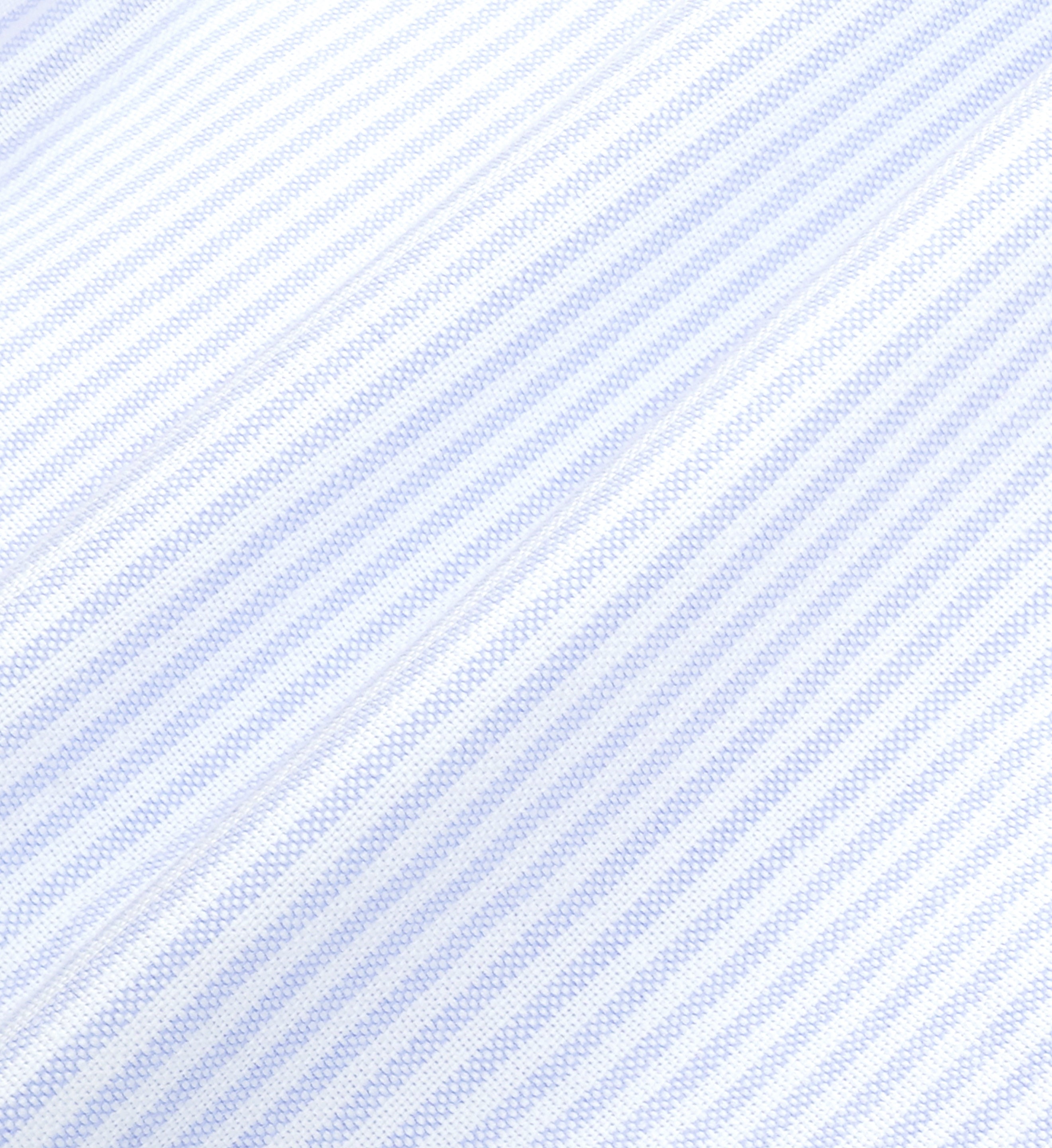 H&W Crest Oversized Oxford Shirt - Blue/White Thin Stripe