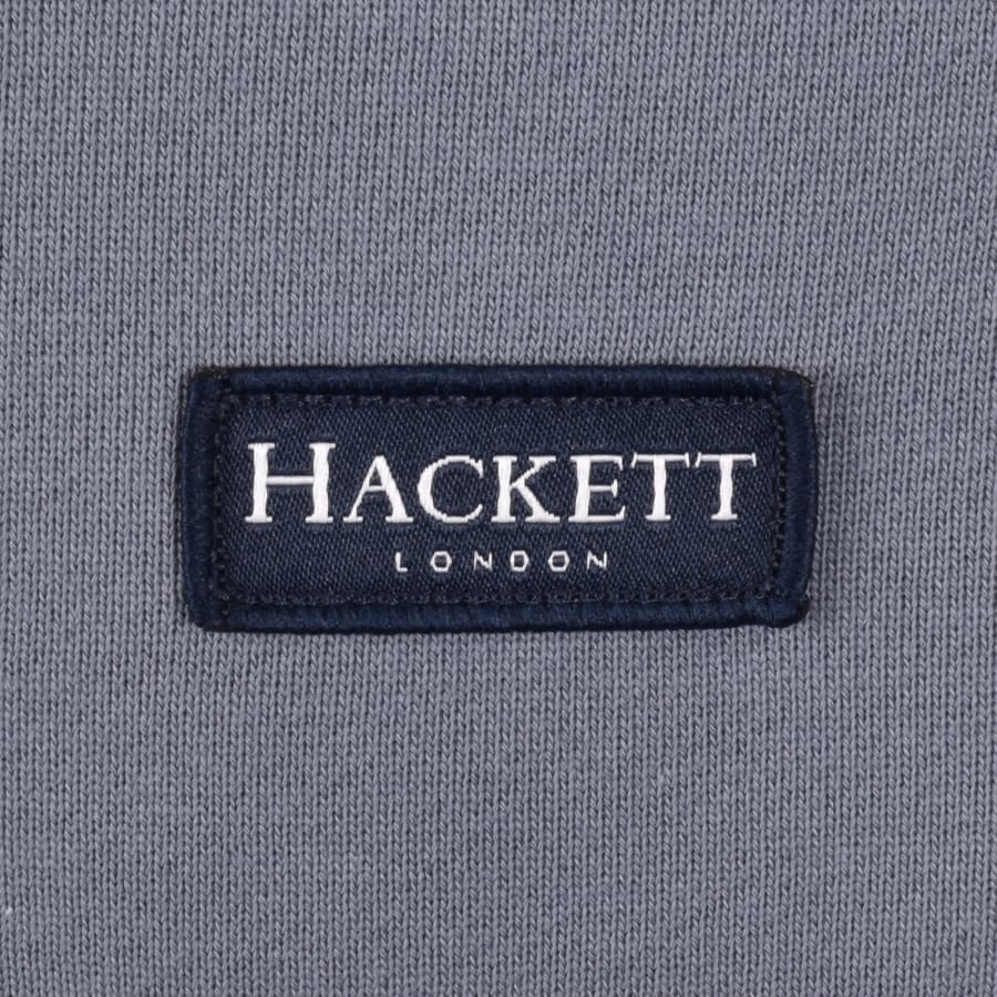 Hackett Half Zip Sweatshirt Blue
