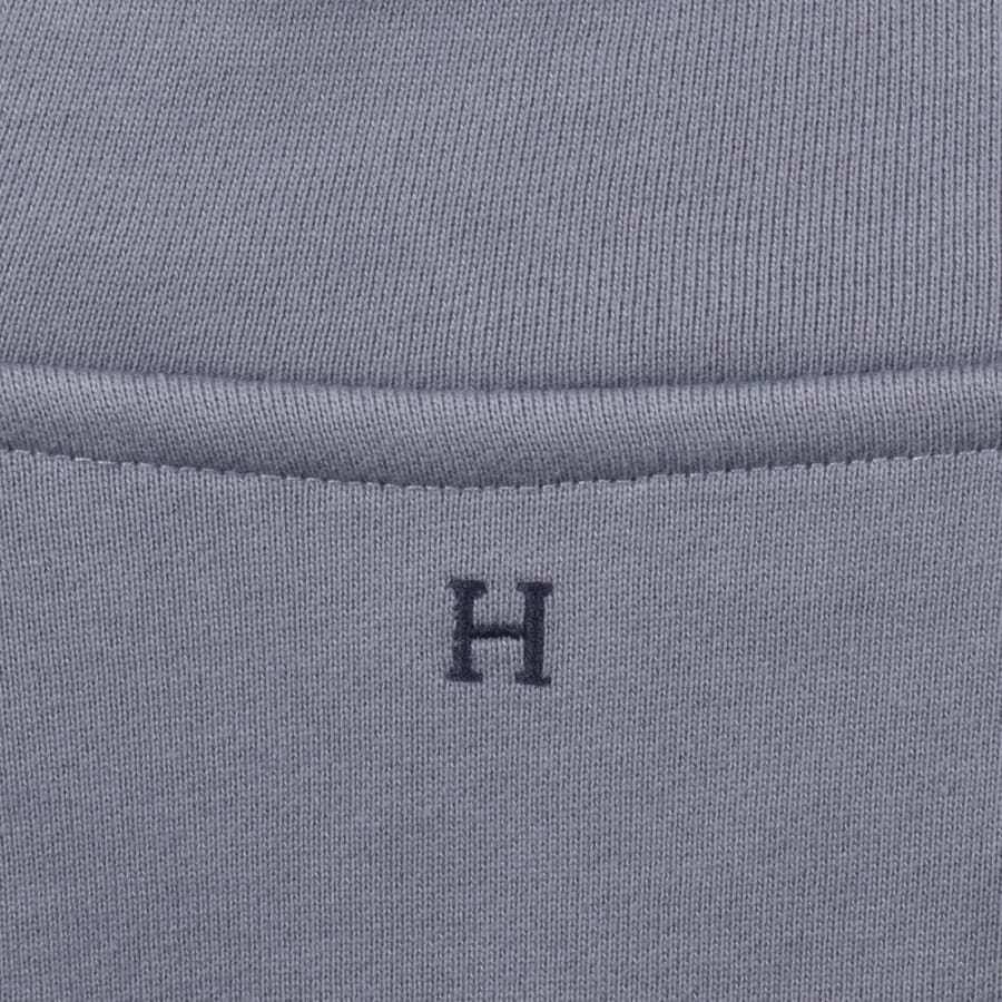 Hackett Half Zip Sweatshirt Blue