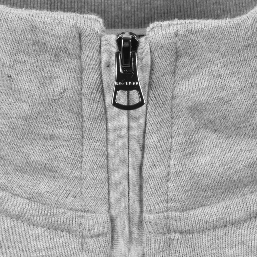 Hackett Half Zip Sweatshirt Grey