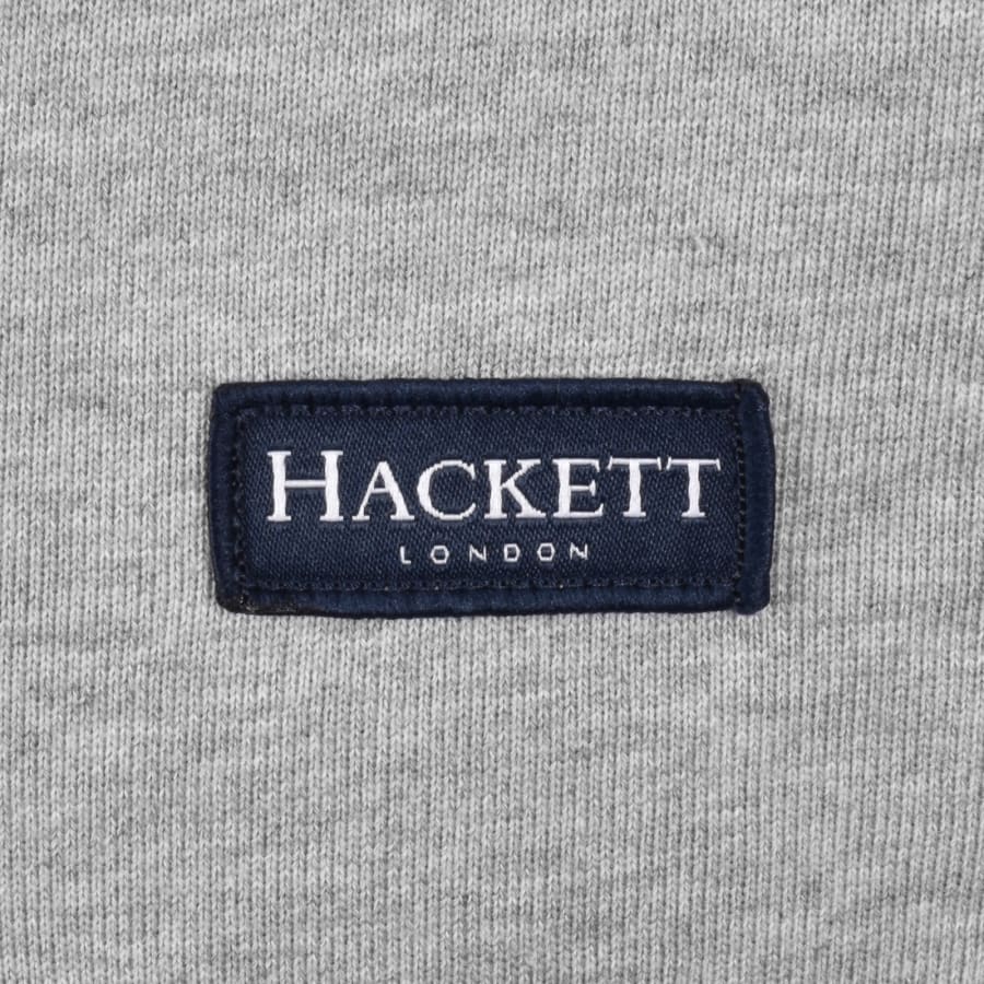 Hackett Half Zip Sweatshirt Grey