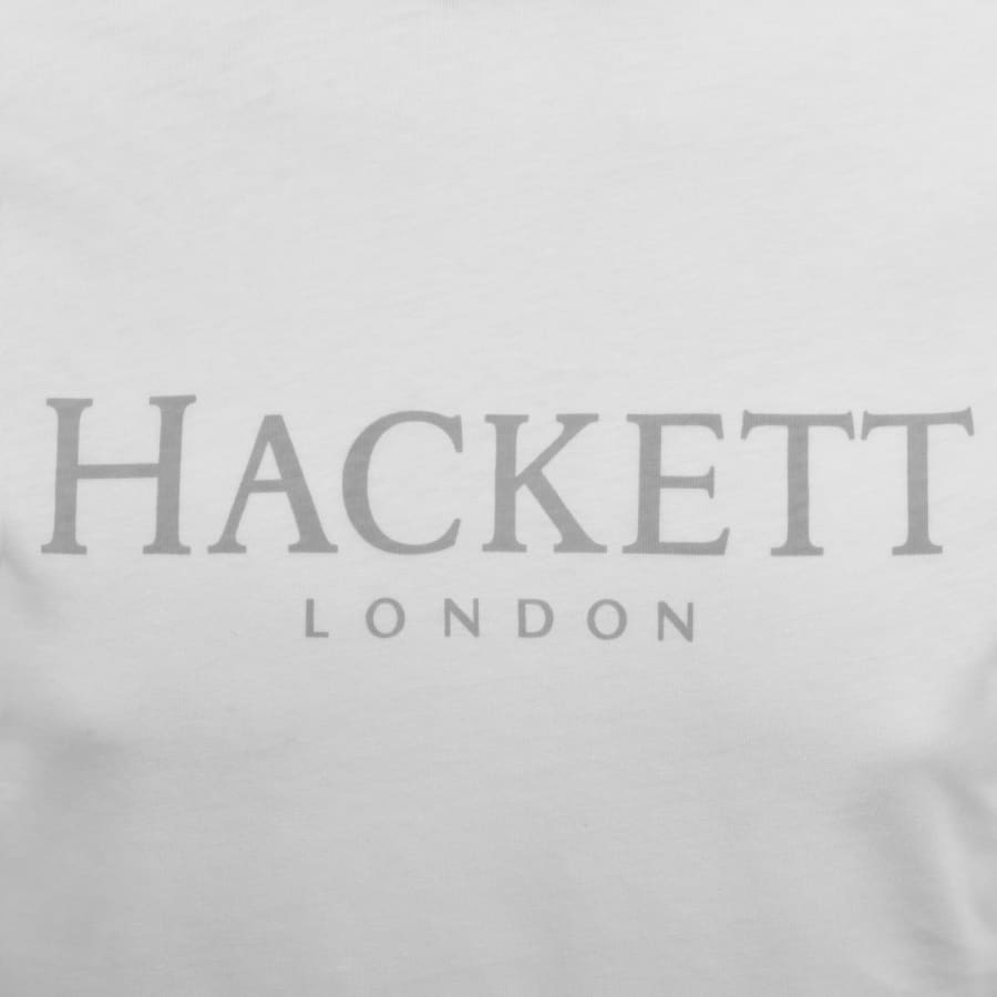 Hackett Heritage Essential T Shirt Optic White