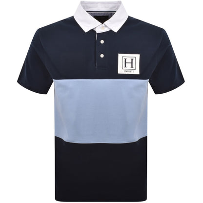 Hackett Heritage Polo T Shirt Navy
