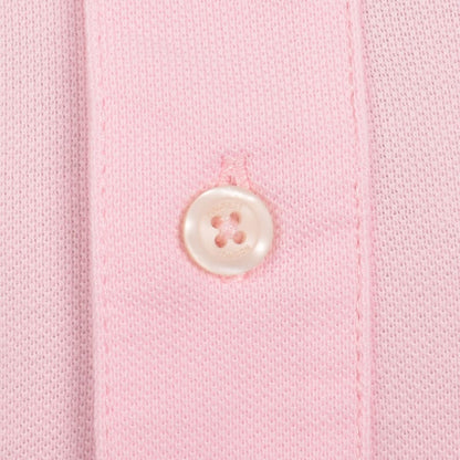 Hackett Heritage Tipped Polo T Shirt Pink