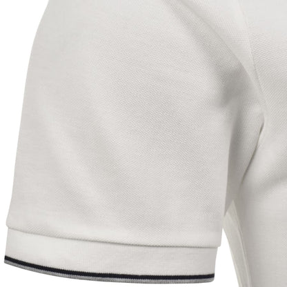 Hackett Heritage Tipped Polo T Shirt White