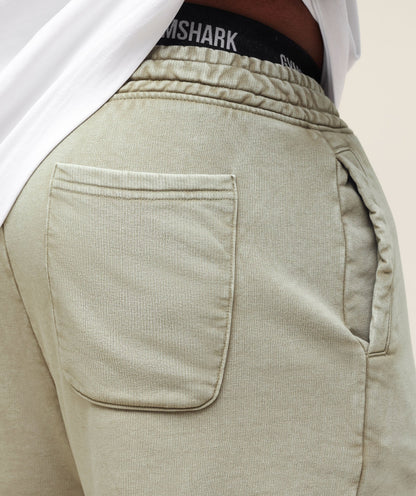 Gymshark Heritage 5" Shorts - Stone Grey