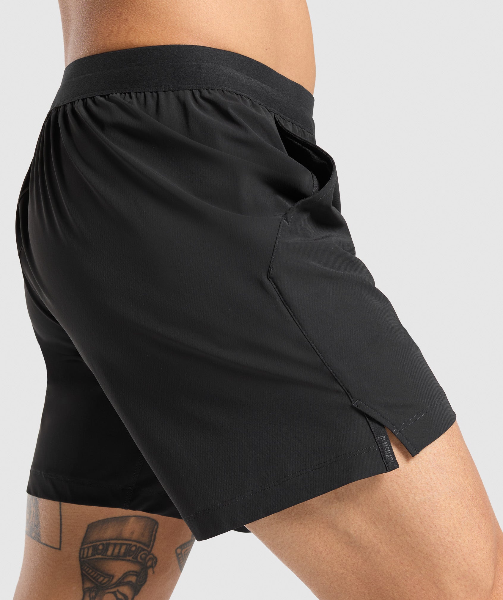Gymshark Hybrid 6" Shorts - Black