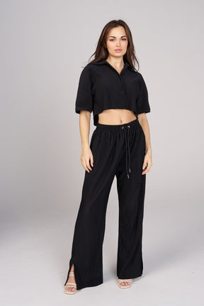W444 Aria Pleated Top