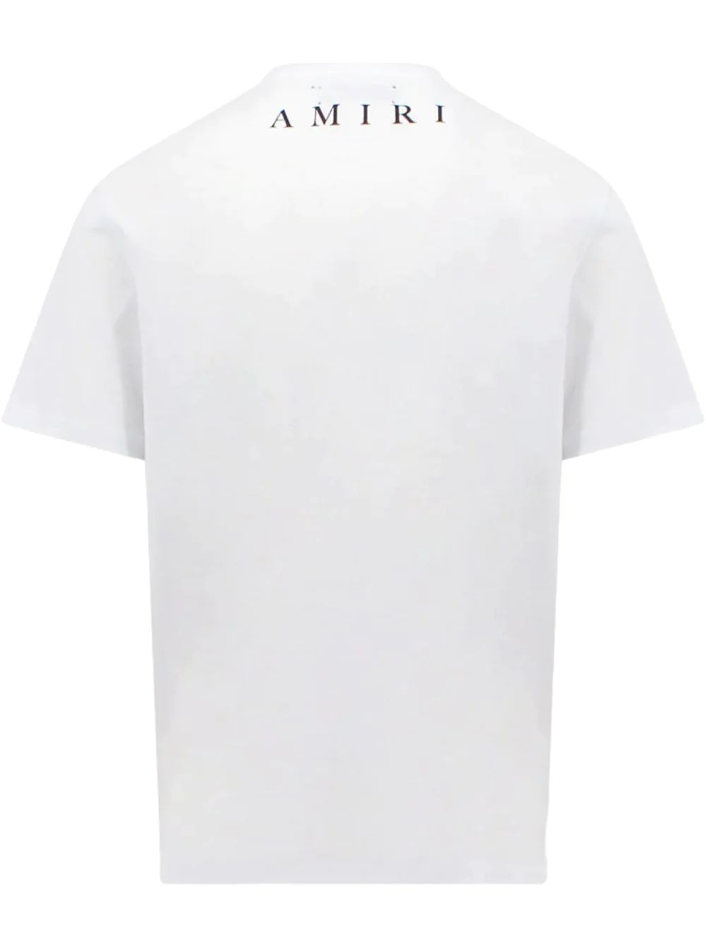 Amiri Amiri Pocket Logo Tee White - Size: S T-Shirts | Shop From The Mirage