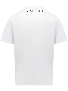 Amiri Pocket Logo Tee White