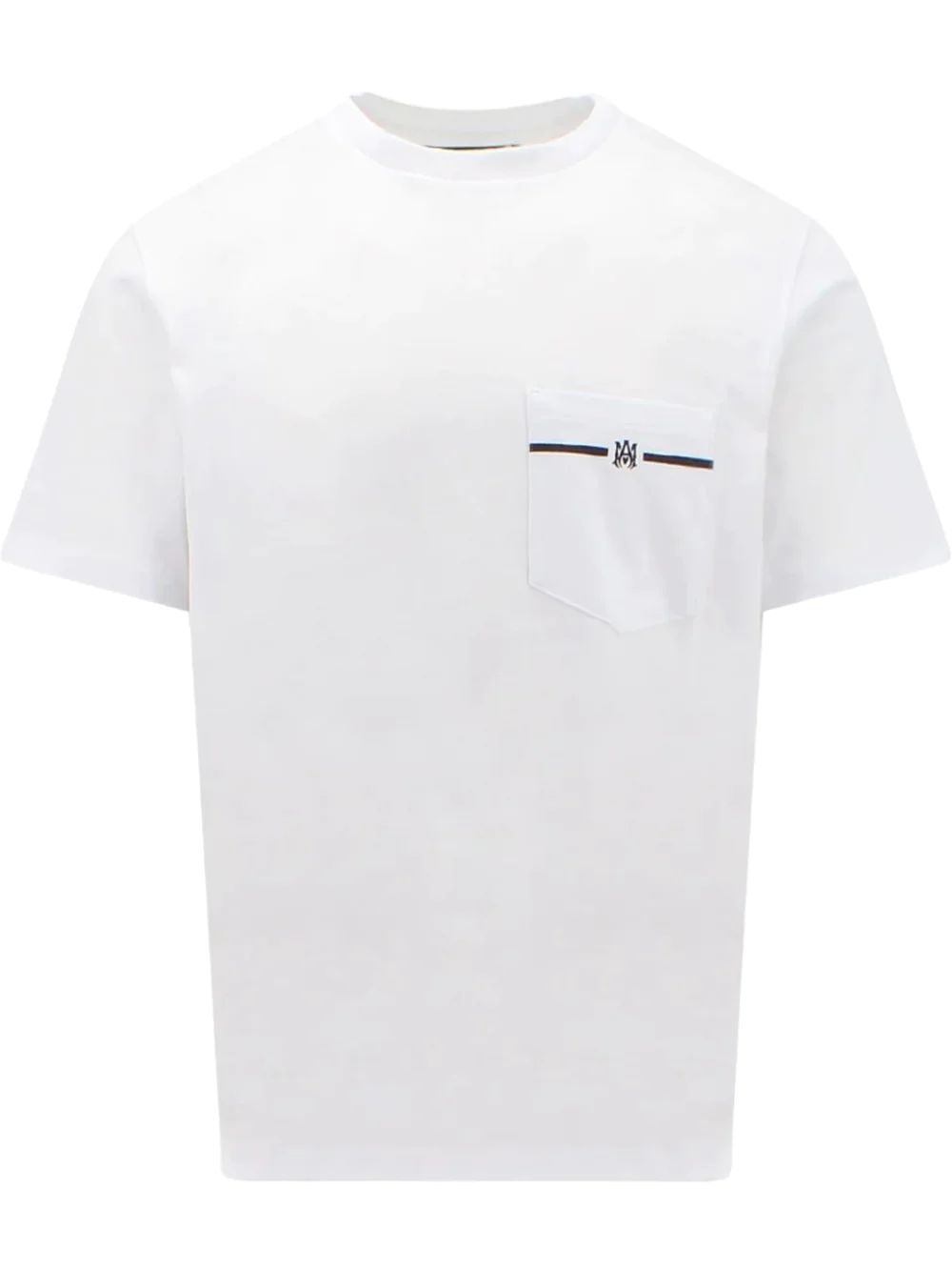 Amiri Pocket Logo Tee White