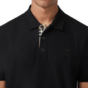 Burberry Monogram Polo Tee Black