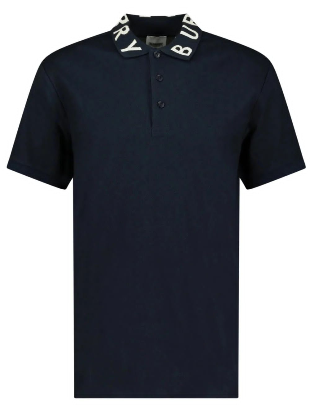 Burberry Collar Logo Polo Tee