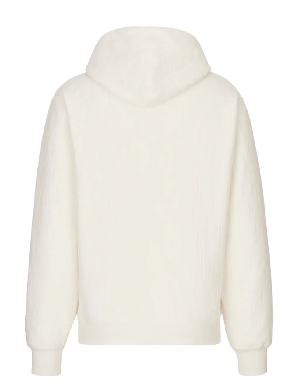 Christian Dior Dior Oblique Hoodie White Relaxed Fit - Size: S Hoodies | Shop From The Mirage