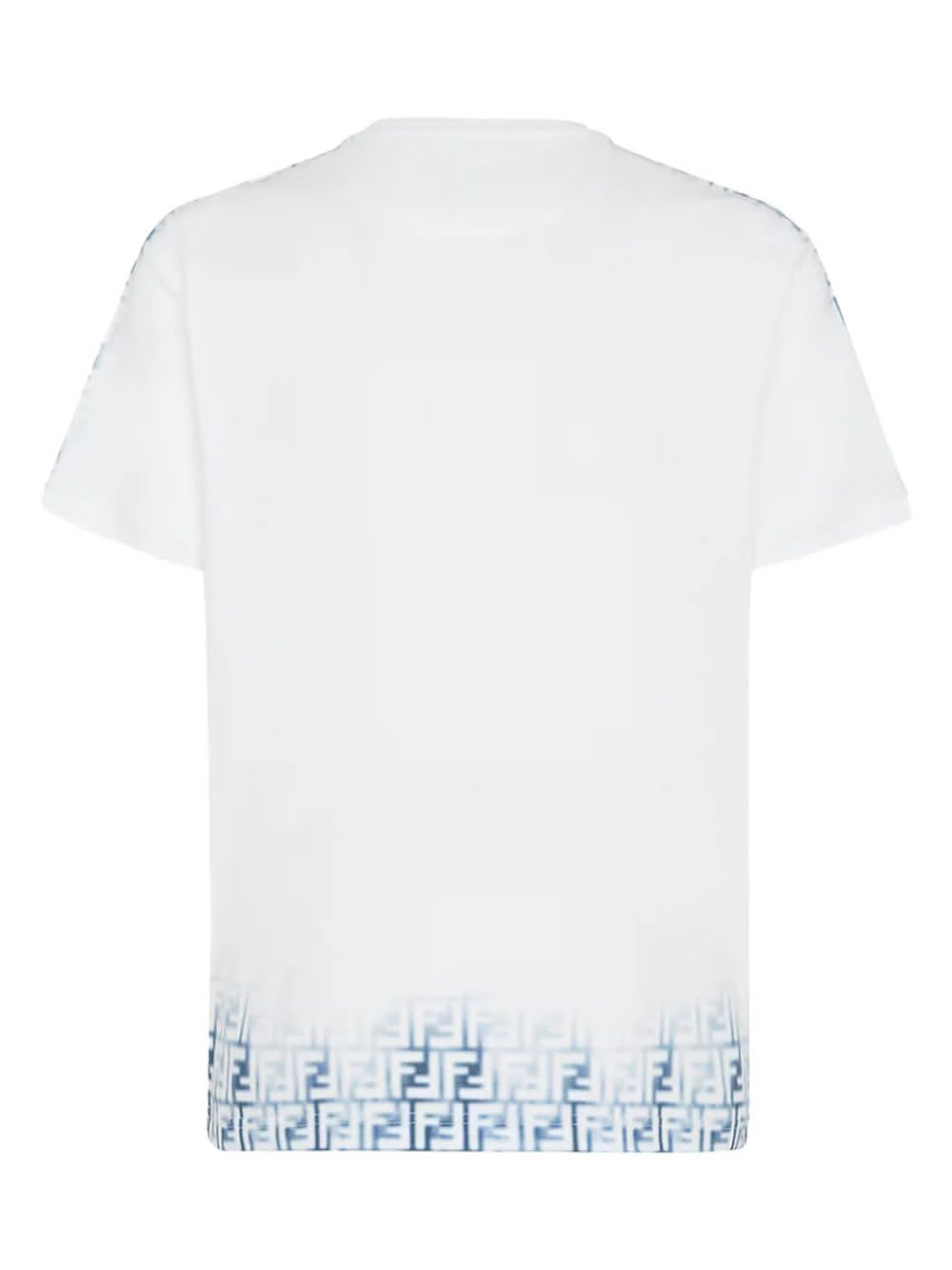 Fendi FF Monogram Faded Print Avio Tee