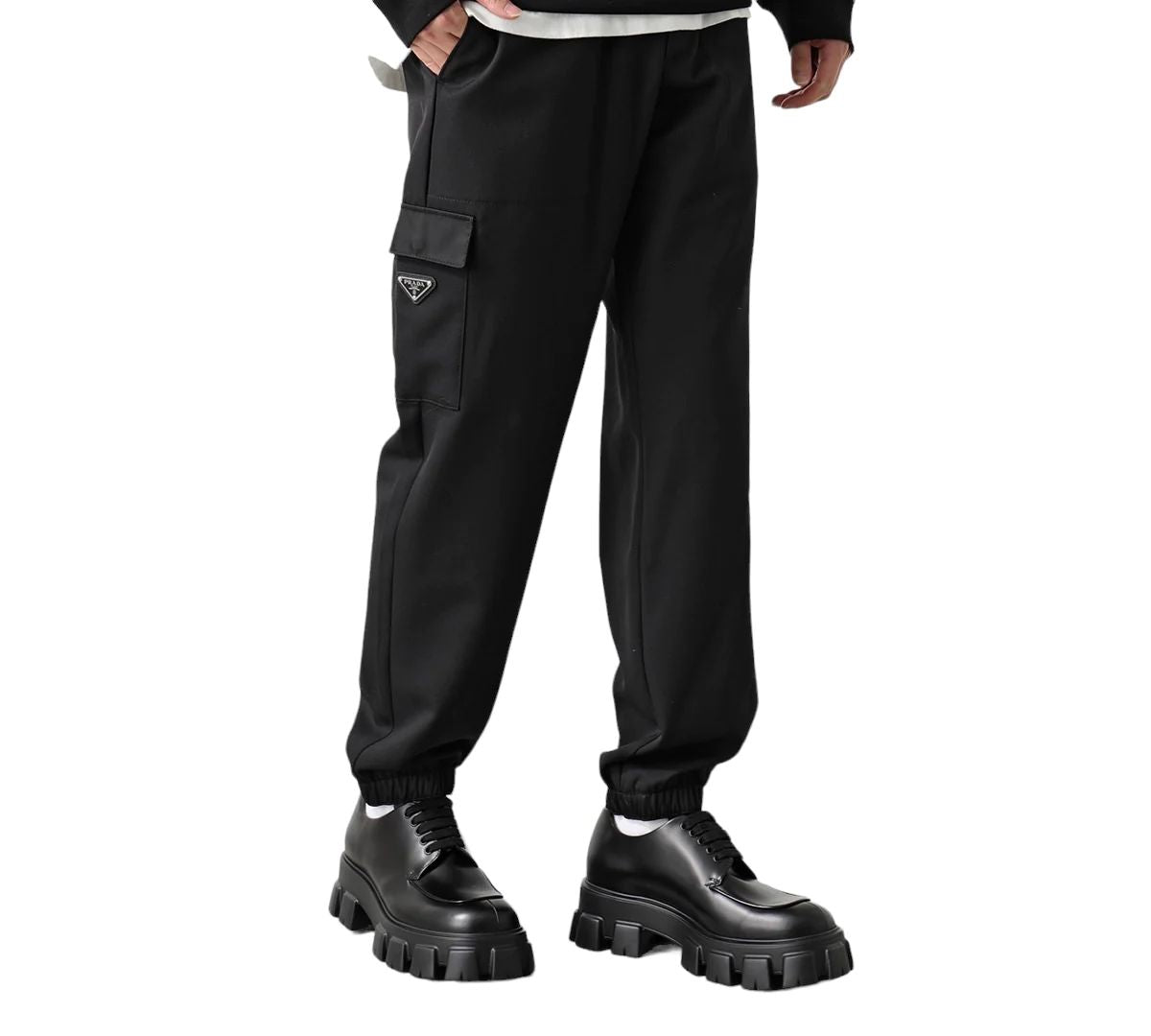 Prada Gabardine Cargo Trousers