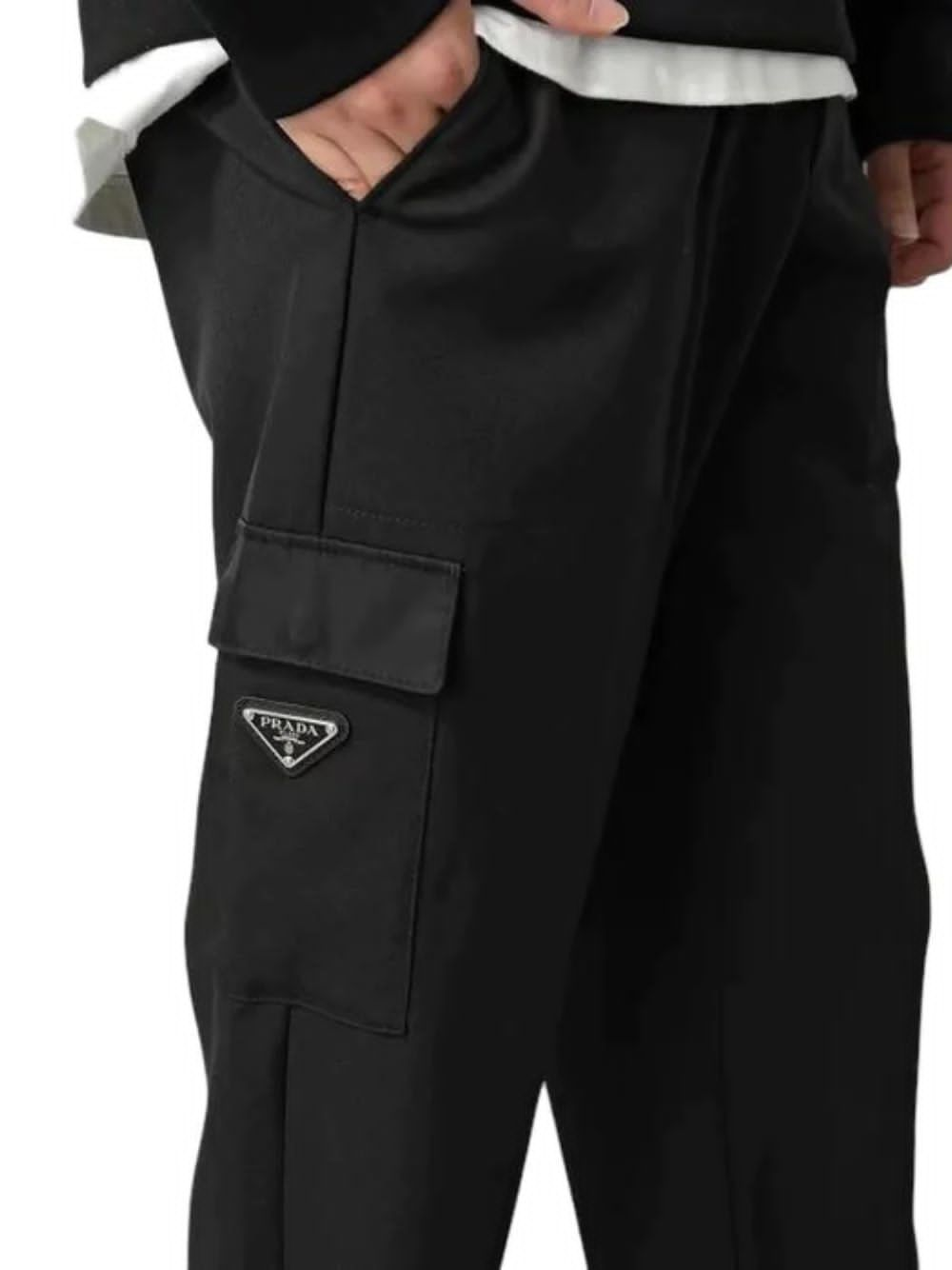 Prada Gabardine Cargo Trousers