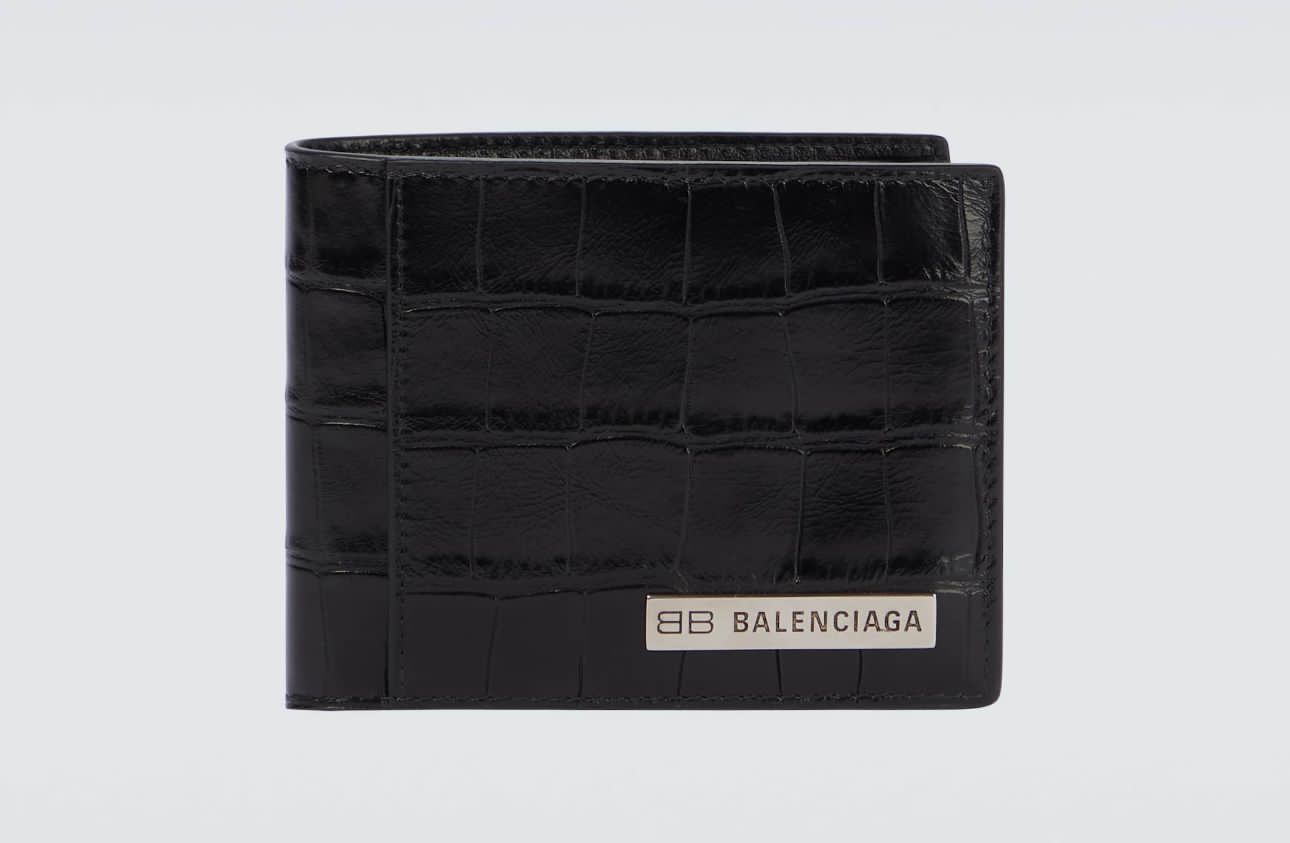 Balenciaga Balenciaga Croc Wallet - Wallets | Shop From The Mirage